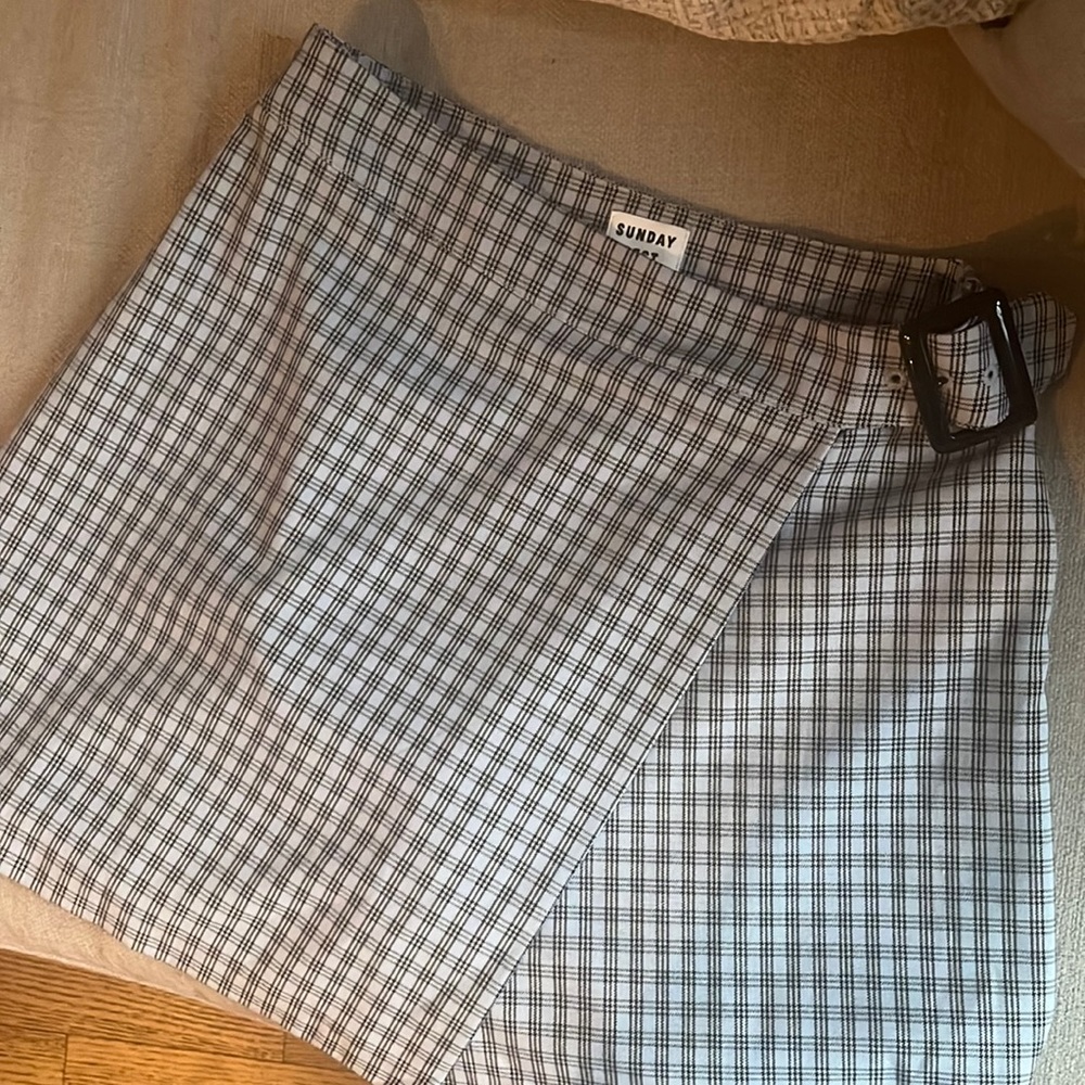 Sunday Best plaid skirt size 2